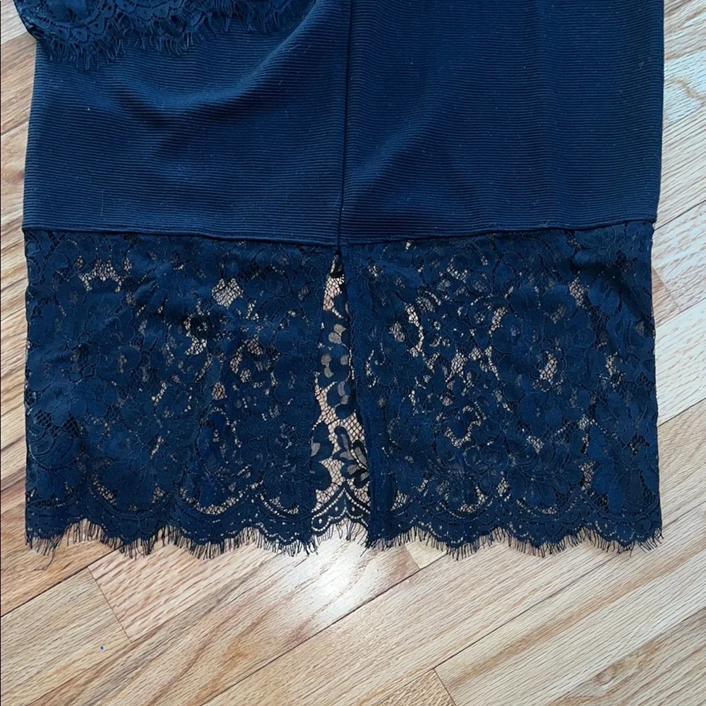 Women’s Black Forever 21 Medium 2pc Skirt and Tank Top Lace Set - Picture 4 of 8